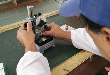 Size Inspection of Carbide Buttons