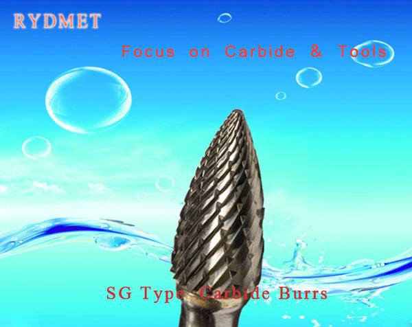 SG Cemented tungsten Carbide Burrs ( Rotary Carbide Files)