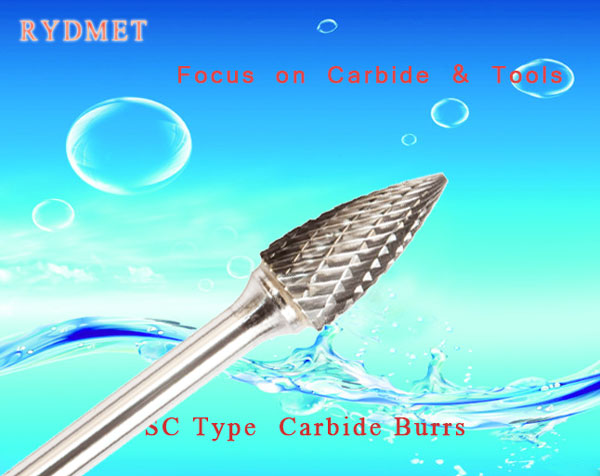 SG Cemented tungsten Carbide Burrs ( Rotary Carbide Files)